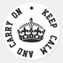 Search for keep calm and carry on stickers British
