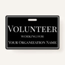 Search for volunteer id badges Identification