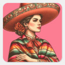 Search for vintage mexican stickers Retro