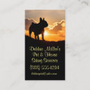 Search for house sitting business cards Pet sitting services