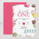 Search for icecream birthday invitations Pink