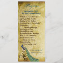 Search for peacock wedding programmes Elegant