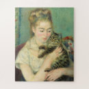 Search for cat painting puzzles Impressionism