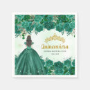 Search for quinceanera napkins Script calligraphy typography