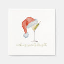 Search for christmas martini napkins Beverage