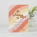 Search for 70s wedding invitations Orange