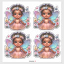 Search for african american girl stickers Party