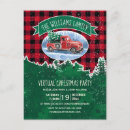 Search for plaid christmas invitations Buffalo check