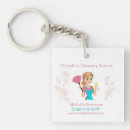 Search for cartoon house key rings Housekeeper