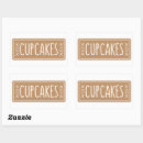 Search for cupcake bakery stickers Homemade