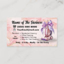 Search for vacuum cleaner business cards Retro
