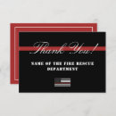 Search for fire department cards Thin red line