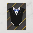 Search for tuxedo baby shower invitations Blue