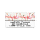 Search for flamingo bird return address labels Animal