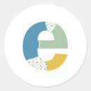 Search for monogram e stickers Modern
