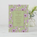 Search for purple pattern invitations Green