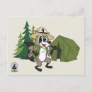Search for ranger postcards Racoon ranger rick