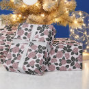 Search for pink rose wrapping paper Hand drawn