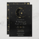 Search for moon and stars wedding invitations Starry