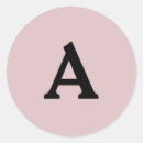 Search for initials wedding stickers White