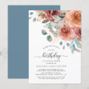 Search for blush birthday invitations 70th