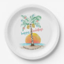 Search for beach christmas plates Tropical