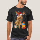 Search for goldendoodle christmas tshirts Reindeer