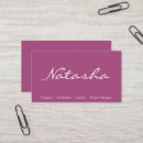 Search for calligraphy business cards Sophisticated