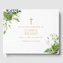 Search for christian funeral guest books Memorial service