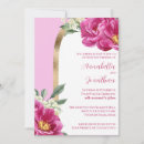 Search for fuchsia and gold wedding invitations Pink