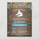 Search for skates birthday invitations Ice skating