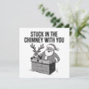 Search for stuck cards Santa claus