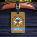 Search for cookie monster luggage tags Woods