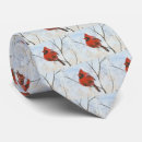 Search for cardinal bird ties Winter