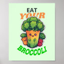 Search for broccoli posters Green