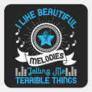 Search for melody stickers Music