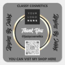 Search for circle logo stickers Gold