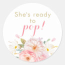 Search for floral pink stickers Baby shower