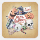 Search for vintage halloween stickers Happy