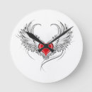 Search for angel wings clocks Heart