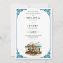Search for beach chair invitations Watercolor