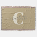 Search for letter blankets Modern minimalist