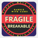 Search for breakable stickers Handle with care