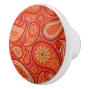 Search for bohemian knobs and pulls Orange