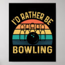 Search for retro bowling posters Bowler