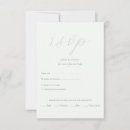 Search for number of guests wedding rsvp cards Black and white