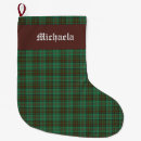 Search for irish christmas stockings Tartan