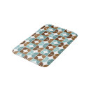 Search for blue brown bath mats Pattern