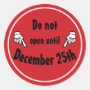 Search for december 25 stickers Red