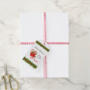 Search for holly berry gift tags Pine branch